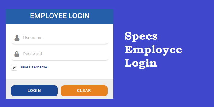 specs employee login