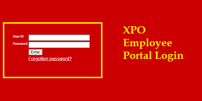 xpo Employee Portal Login