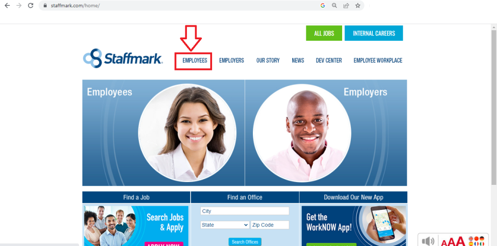 Staffmark Employee Portal