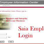 Saia Employee Login - www.saia.com.