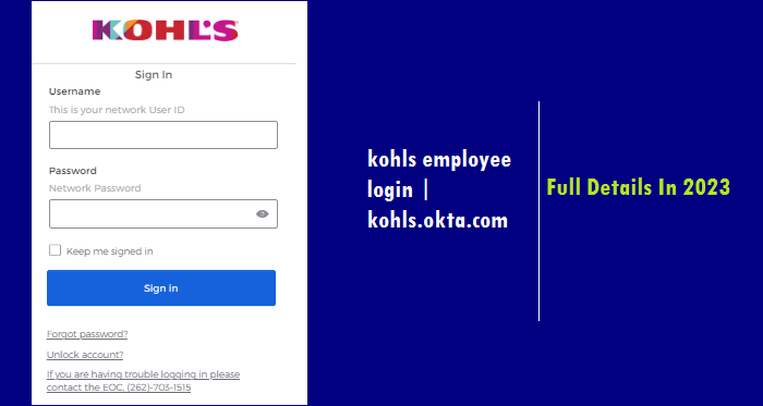 Kohls Employee Portal