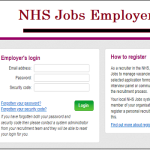 NHS Jobs Employers Login @ www.jobs.nhs.uk/employers